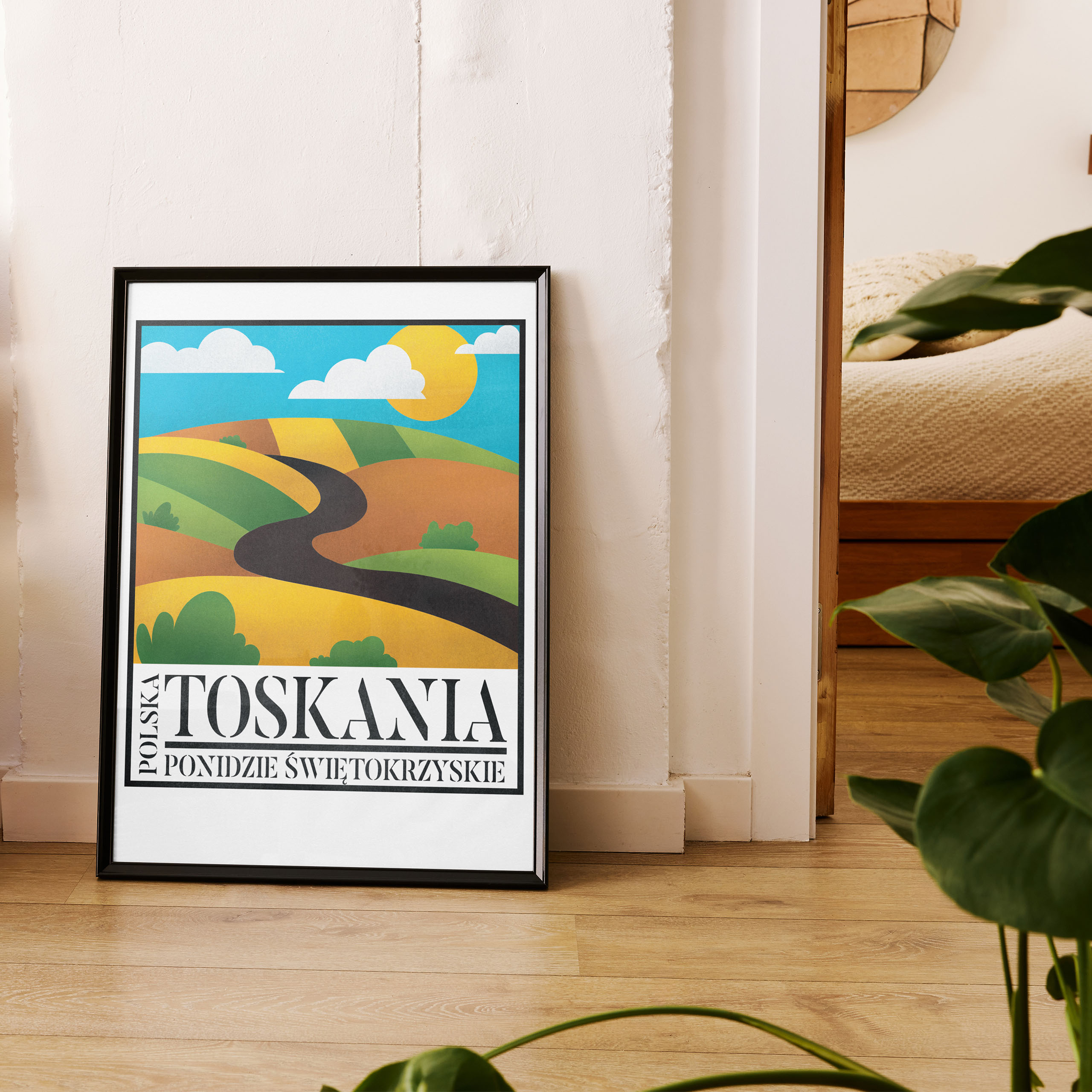 Plakat z serii Polska
